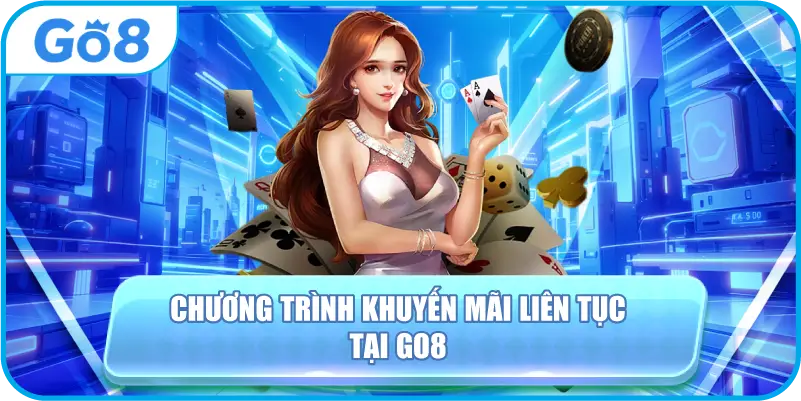 Chương trình khuyến mãi liên tục tại GO8
